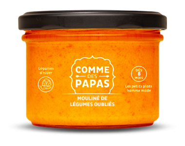 Petit pot bébé bio 15 mois Brunoise de Légumes Oubliés