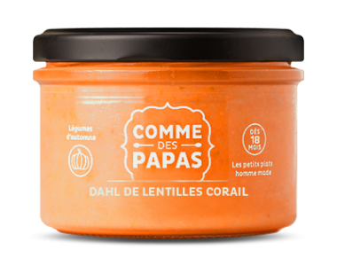 Dahl de Lentilles Corail
