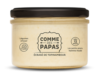 Petit pot bébé bio 24 mois Ecrasé de topinambour