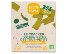 Les Crackers Bio des Tout-petits - Pomme et Courgette