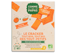 Les Crackers Bio des Tout-petits - Pomme et Patate douce
